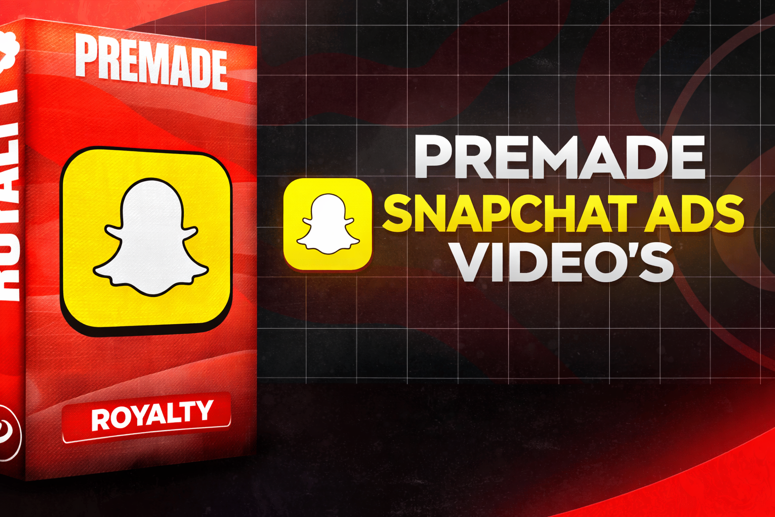 PRE-MADE AD FOR SNAPCHAT VIDEO
